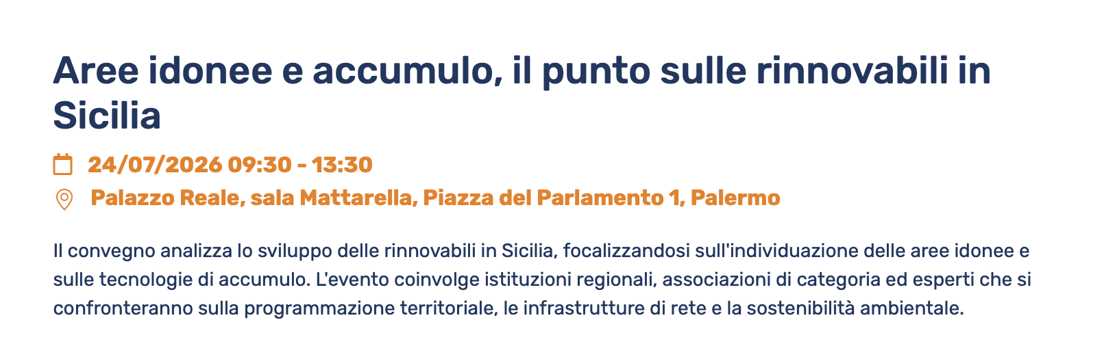 Aree idonee e accumulo, il punto sulle rinnovabili in Sicilia